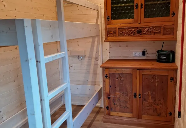 Moblie Hütte innen