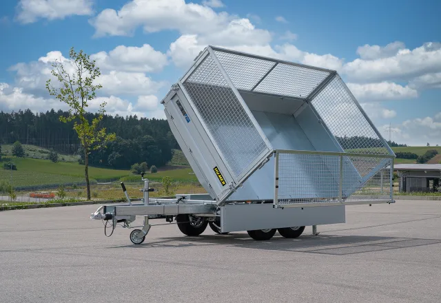 HUMER Gitteraufsatz gekippt HUMER Gitteraufsatz gekippt