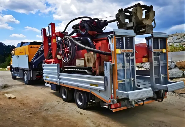 Tieflader Sonderanfertigung von HUMER Tieflader Sonderanfertigung von HUMER