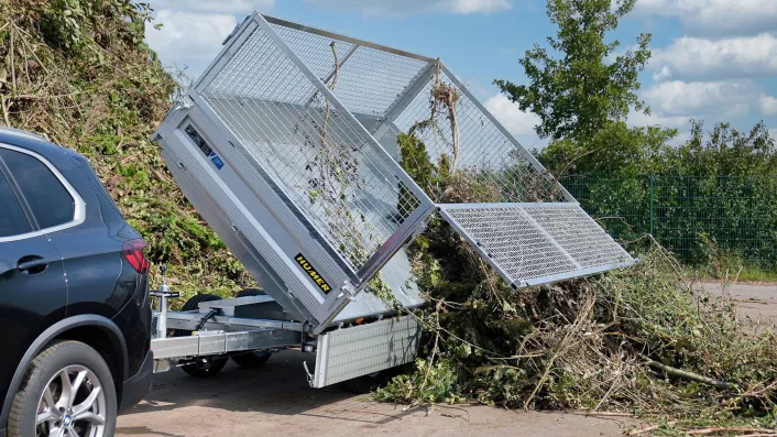 Beim Pendeln sind die Aufsätze gegen das Herausrutschen gesichert Sichere Handhabung